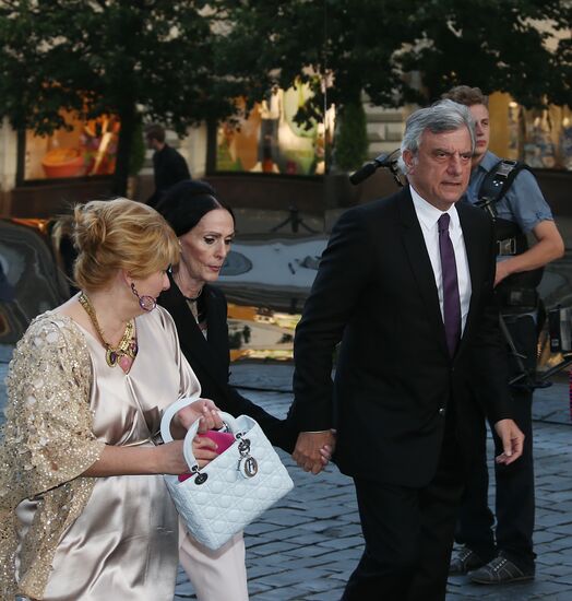 Dior fashion show on Red Square