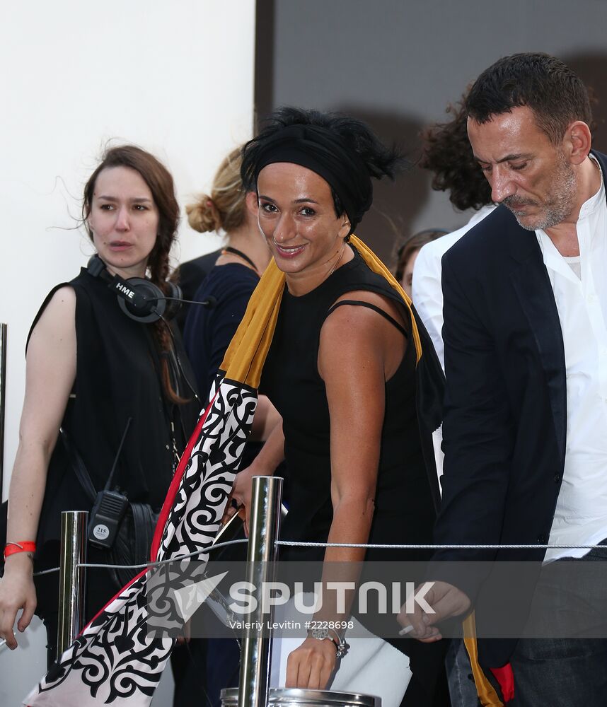 Dior fashion show on Red Square