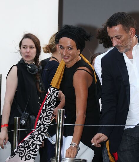 Dior fashion show on Red Square