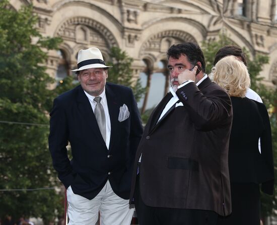 Dior fashion show on Red Square