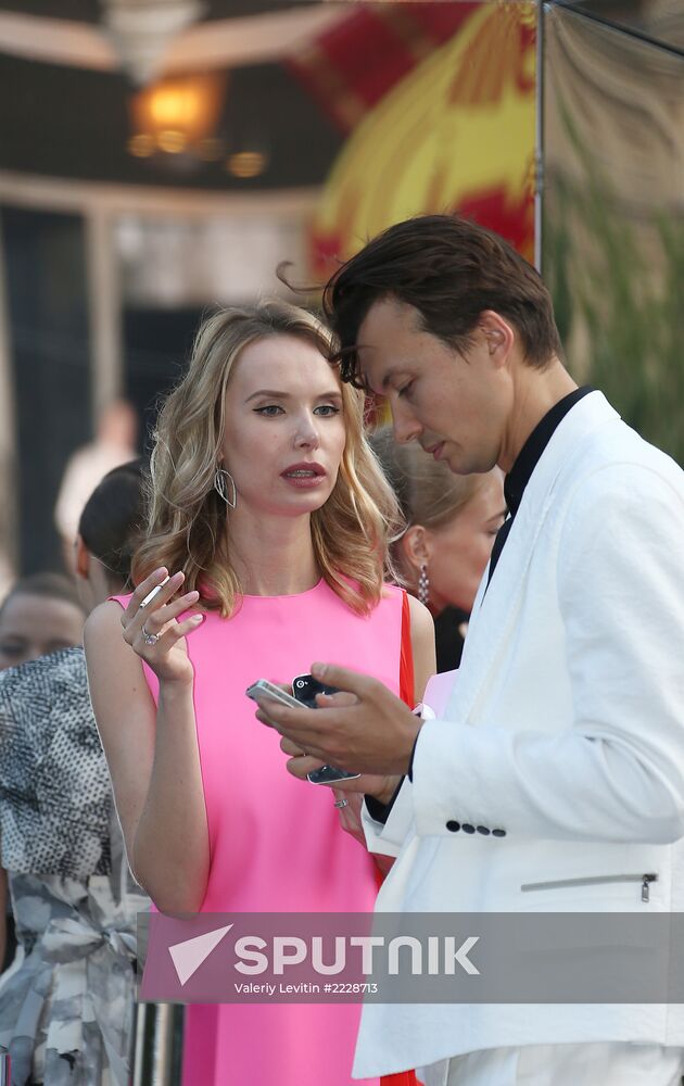 Dior fashion show on Red Square