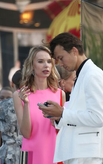 Dior fashion show on Red Square