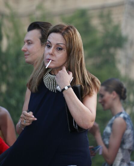 Dior fashion show on Red Square