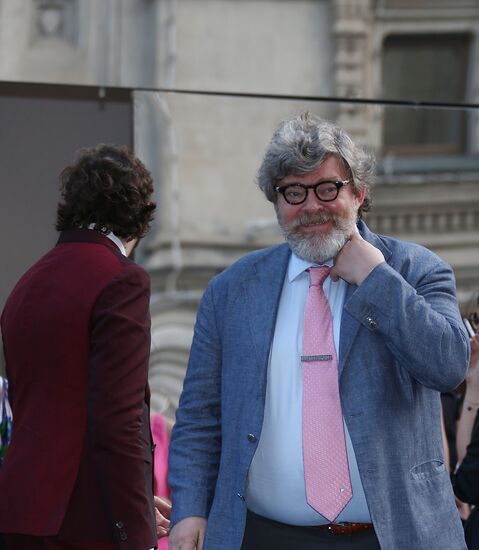 Dior fashion show on Red Square