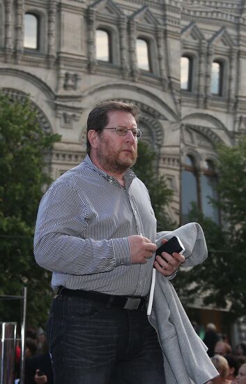 Dior fashion show on Red Square