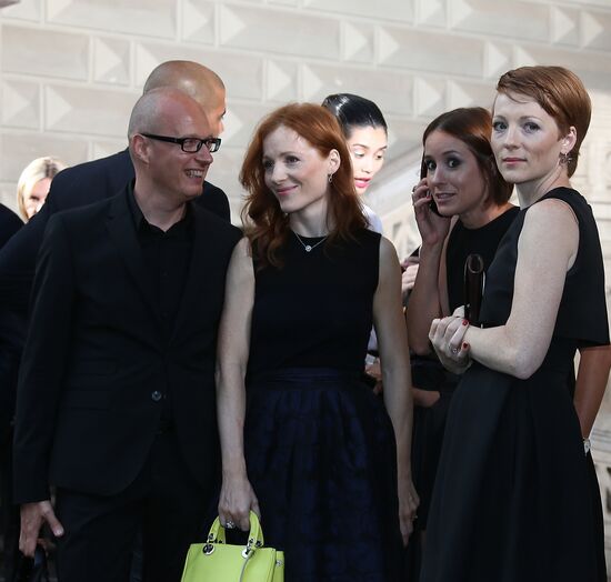 Dior fashion show on Red Square