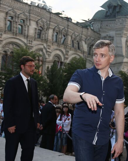 Dior fashion show on Red Square