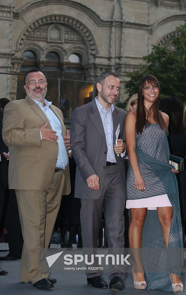 Dior fashion show on Red Square