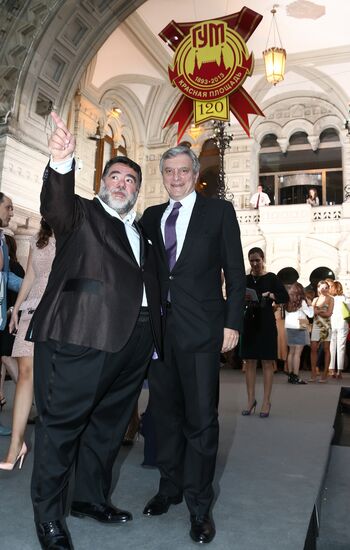 Dior fashion show on Red Square