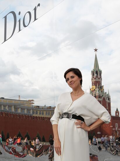 Dior fashion show on Red Square