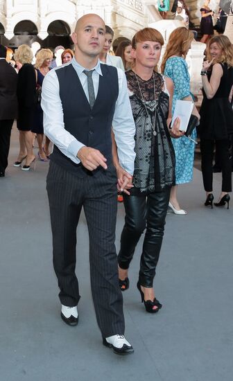 Dior fashion show on Red Square