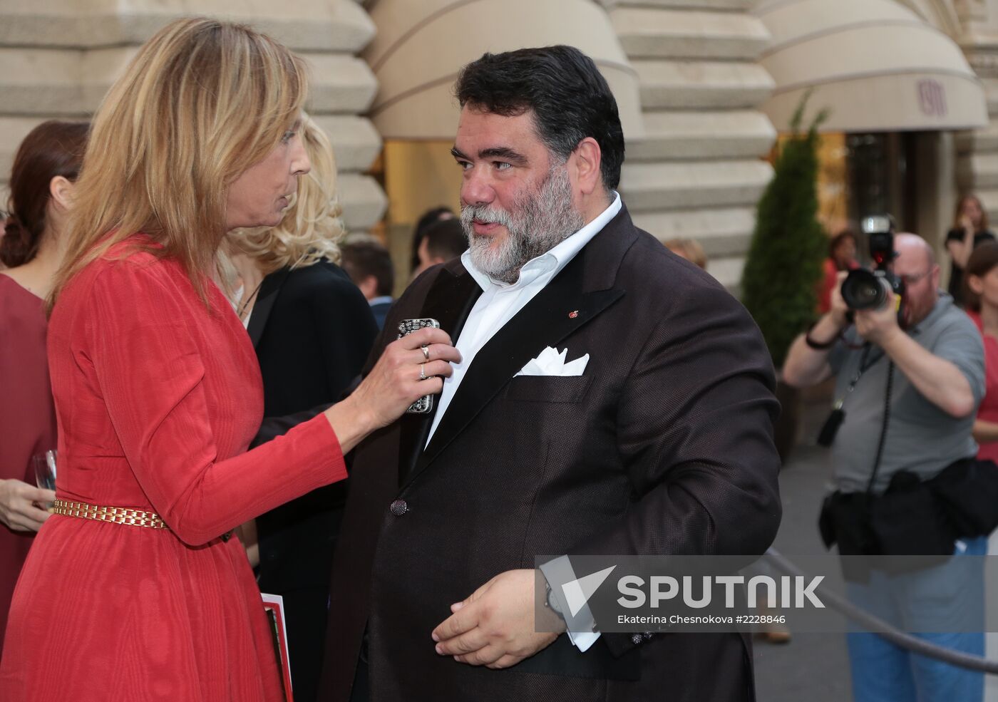 Dior fashion show on Red Square