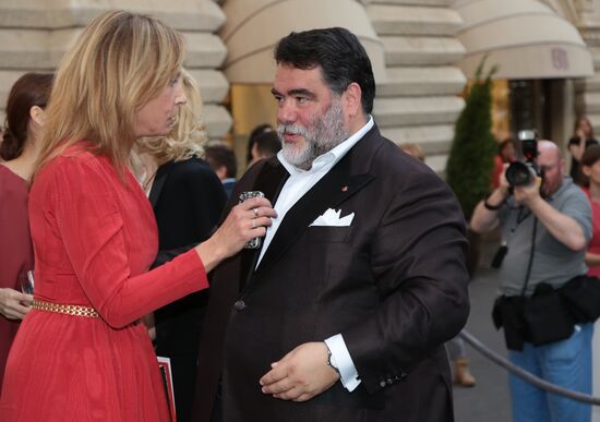 Dior fashion show on Red Square