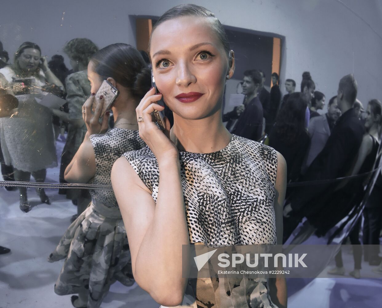 Dior fashion show on Red Square