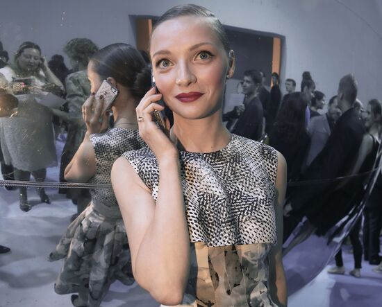 Dior fashion show on Red Square