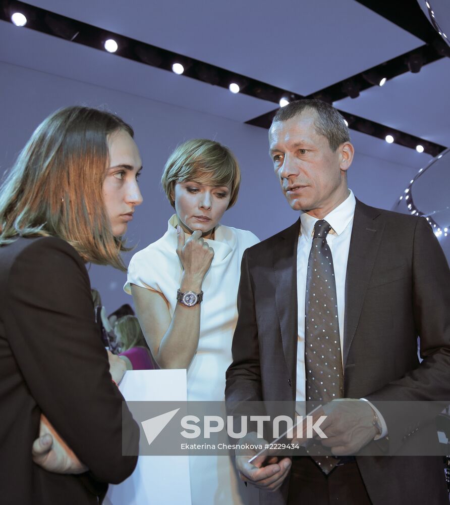 Dior fashion show on Red Square