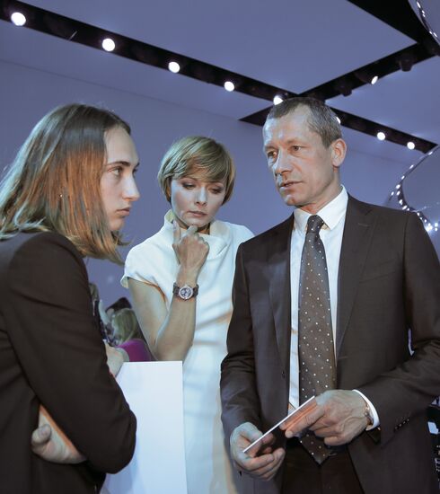 Dior fashion show on Red Square