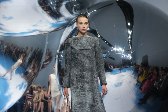 Dior fashion show on Red Square