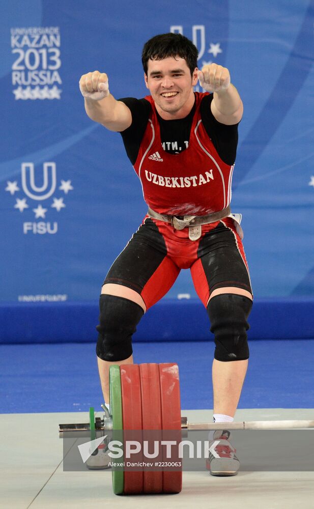 2013 Universiade. Day Five. Weightlifting
