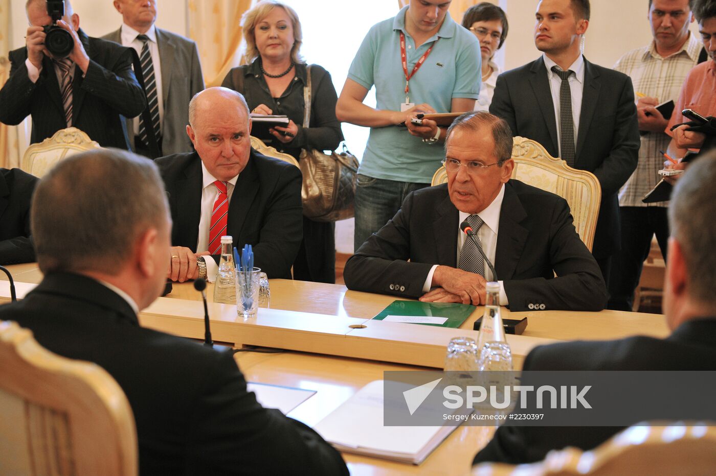 Russian, Belarus foreign ministers' meeting