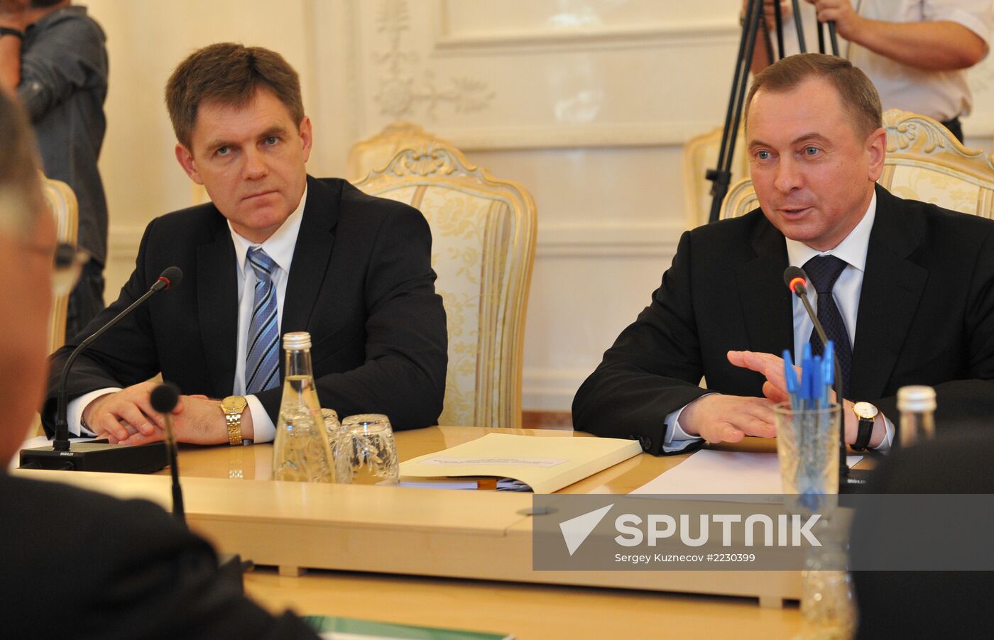 Russian, Belarus foreign ministers' meeting