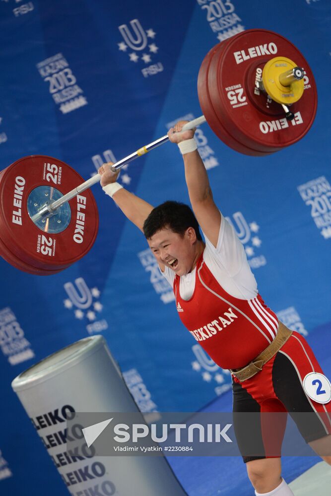 2013 Universiade. Day Five. Weightlifting