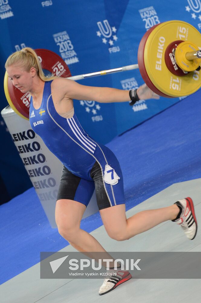 2013 Universiade. Day Five. Weightlifting