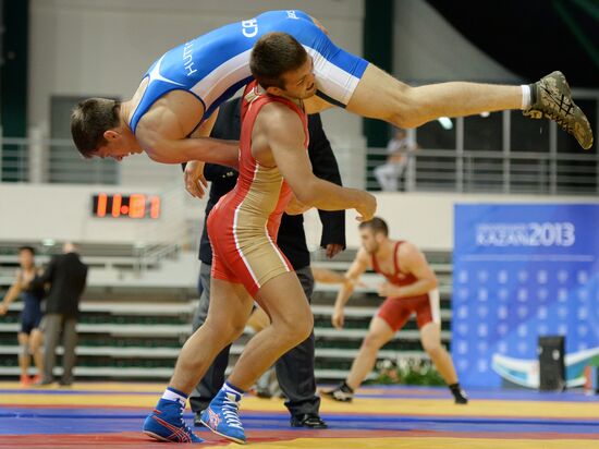 2013 Universiade. Day Six. Freestyle wrestling
