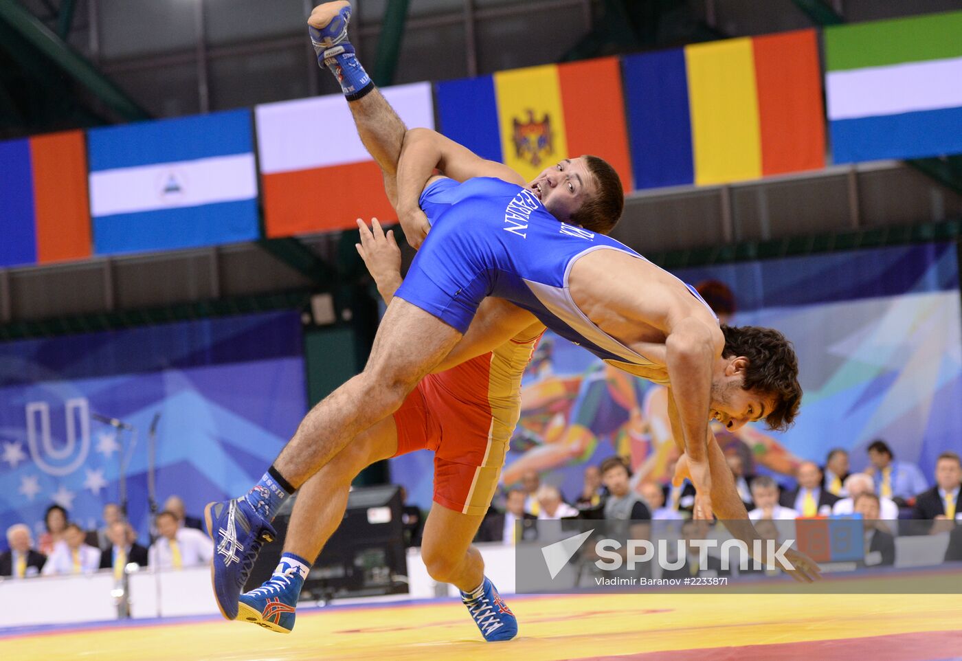 2013 Universiade. Day Six. Freestyle wrestling