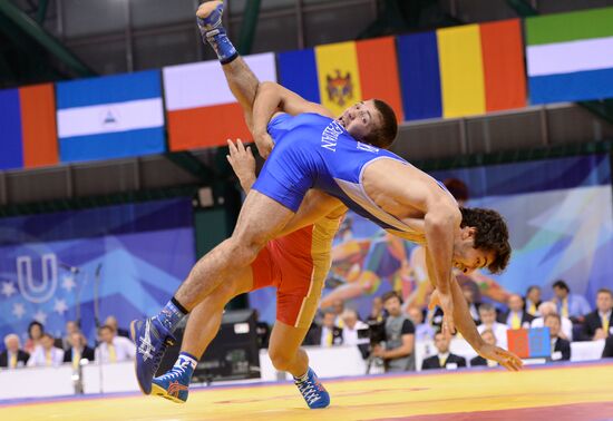2013 Universiade. Day Six. Freestyle wrestling