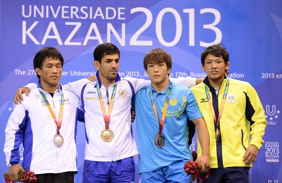 2013 Universiade. Day Six. Freestyle wrestling