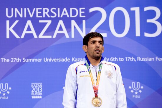 2013 Universiade. Day Six. Freestyle wrestling