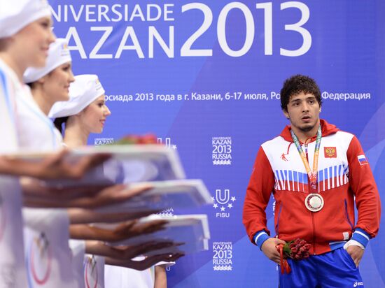 2013 Universiade. Day Six. Freestyle wrestling
