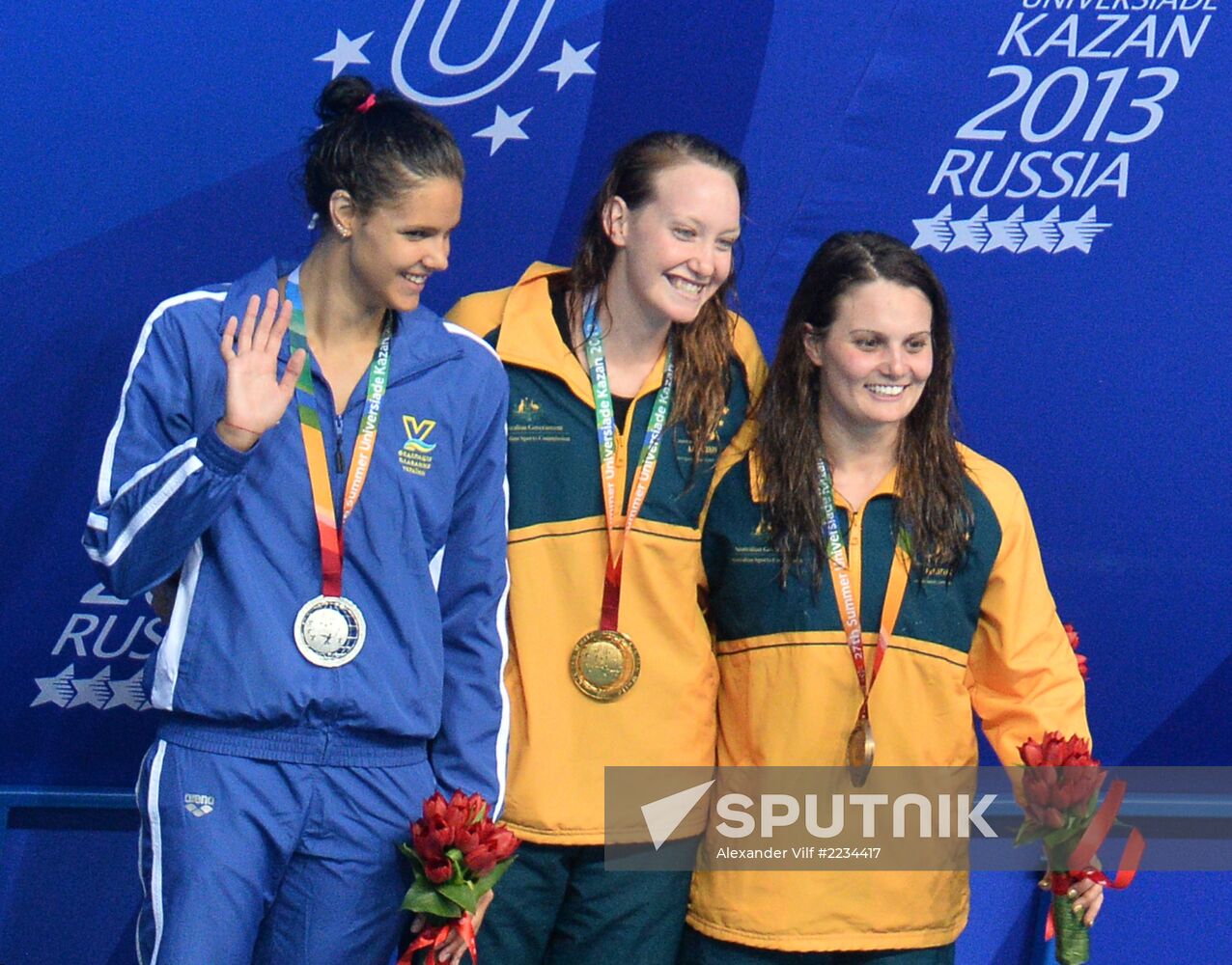 2013 Universiade. Day Six. Swimming