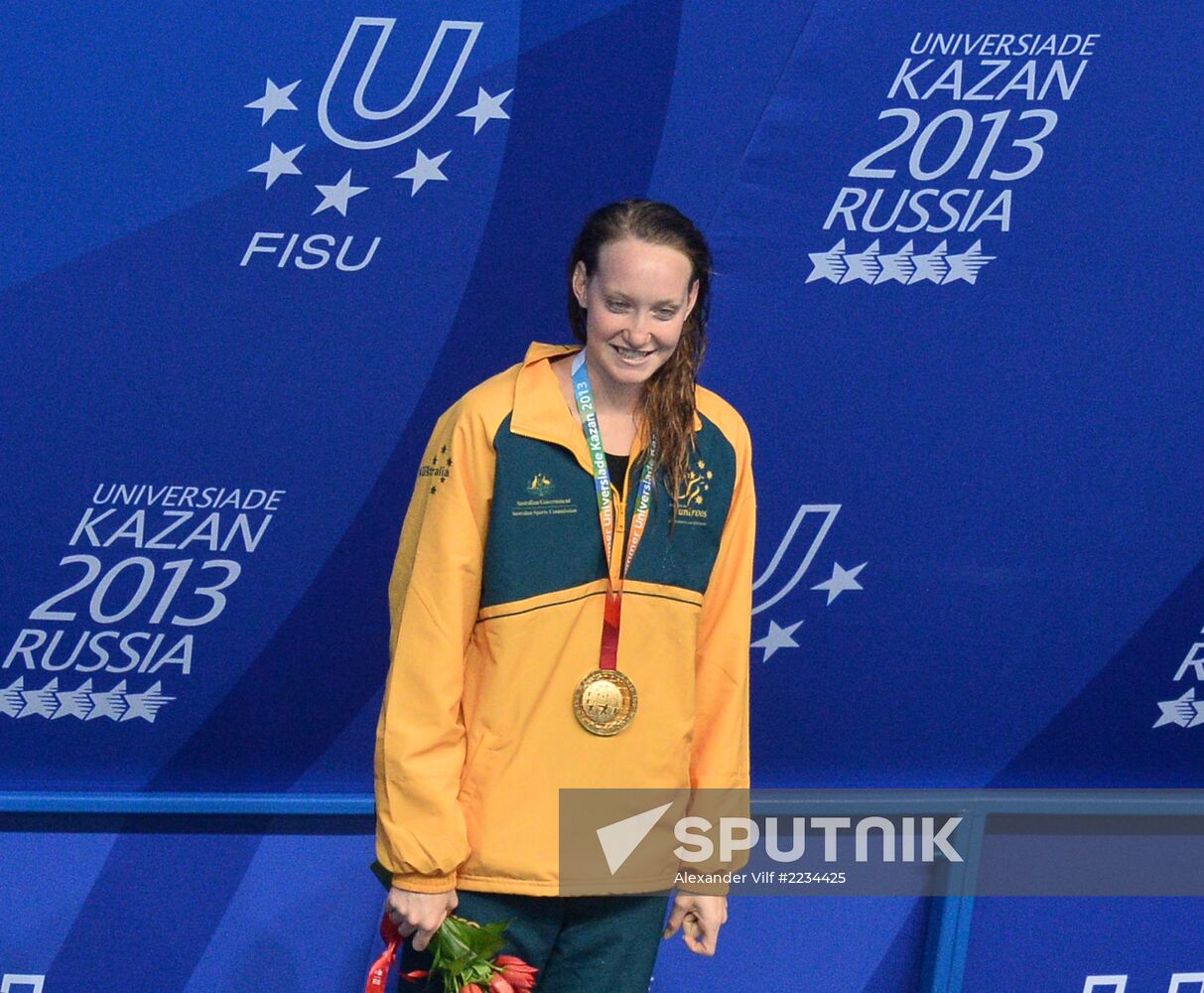 2013 Universiade. Day Six. Swimming