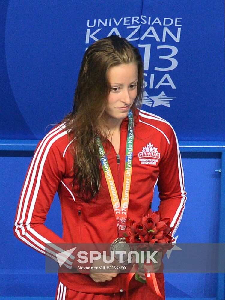 2013 Universiade. Day Six. Swimming