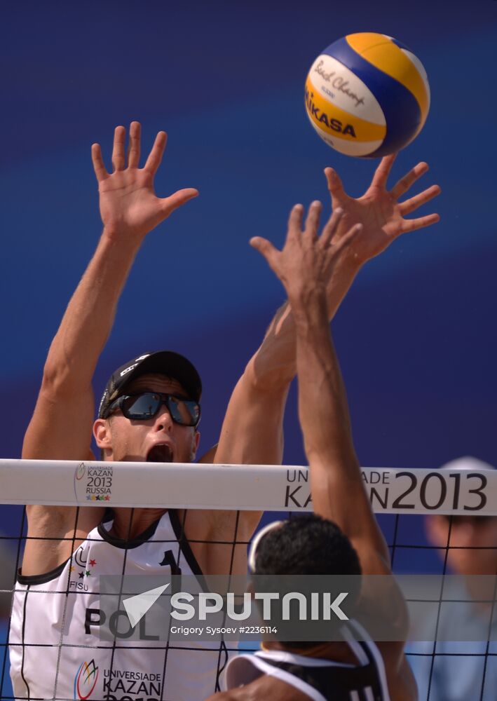 2013 Universiade. Day Seven. Beach volleyball