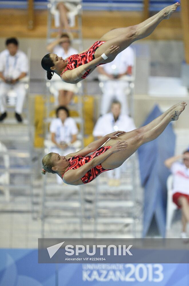 2013 Universiade. Day Seven. Synchronized diving. Finals