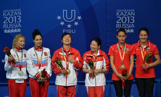 2013 Universiade. Day Seven. Synchronized diving. Finals