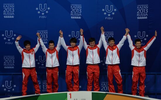 2013 Universiade. Day Seven. Synchronized diving. Finals