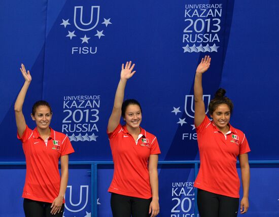 2013 Universiade. Day Seven. Synchronized diving. Finals