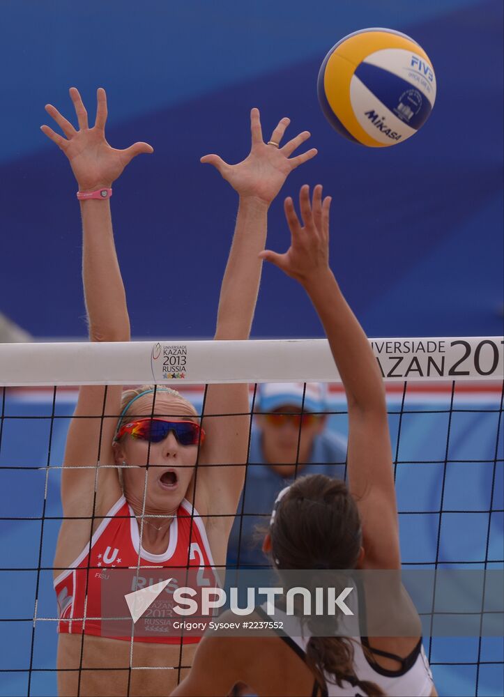 2013 Universiade. Day Seven. Beach volleyball