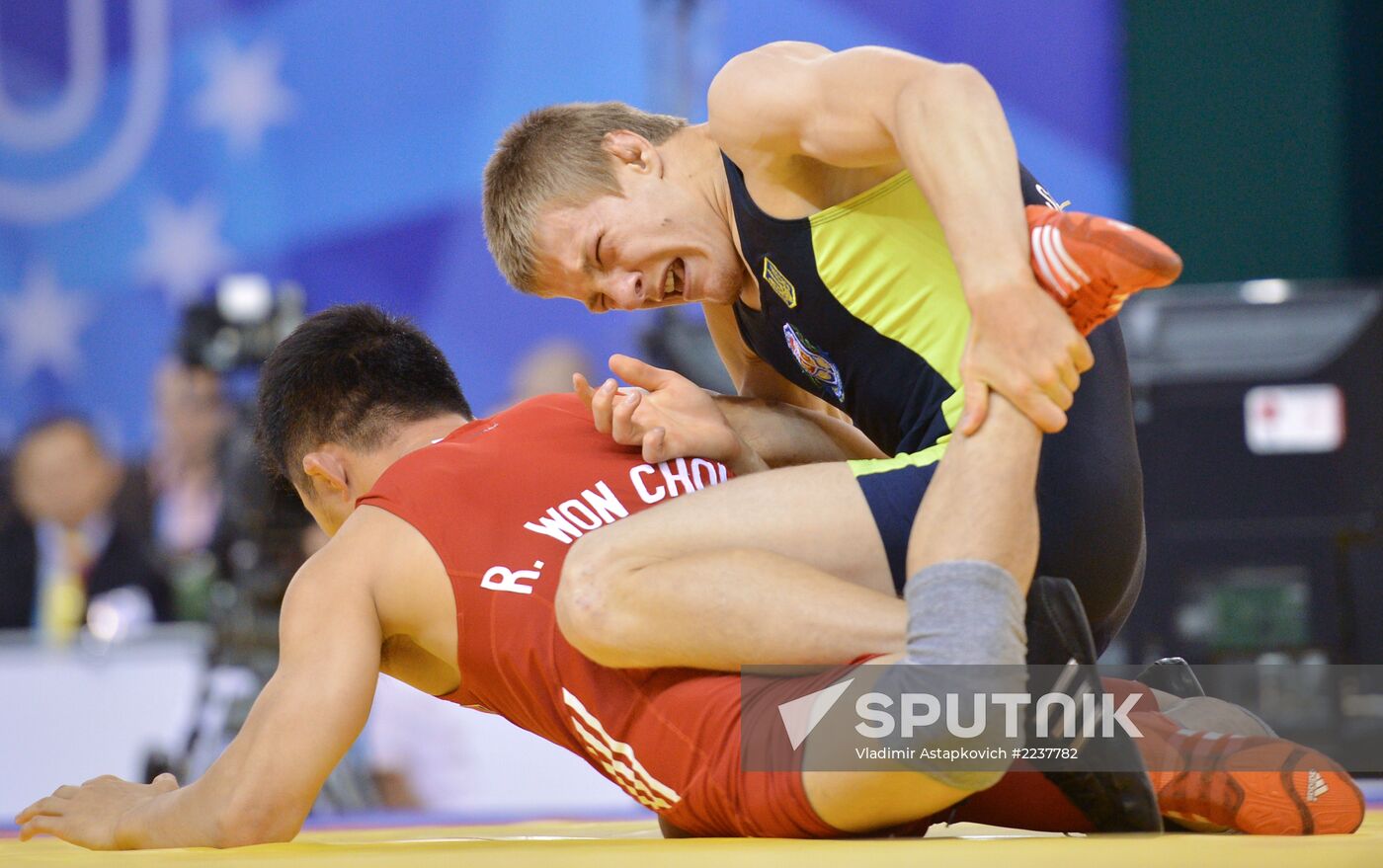 2013 Universiade. Day Seven. Freestyle wrestling