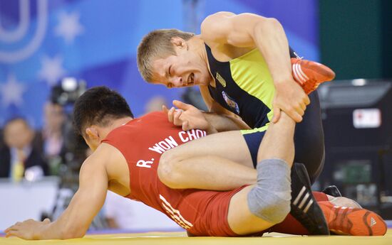 2013 Universiade. Day Seven. Freestyle wrestling