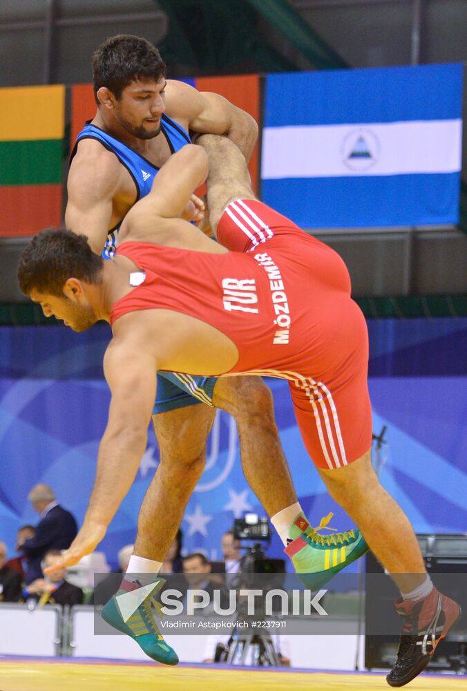 2013 Universiade. Day Seven. Freestyle wrestling