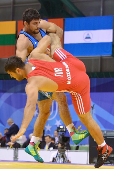 2013 Universiade. Day Seven. Freestyle wrestling