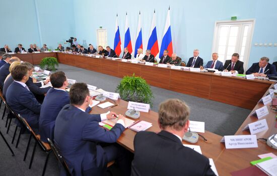 Vladimir Putin's working trip to Belgorod Region
