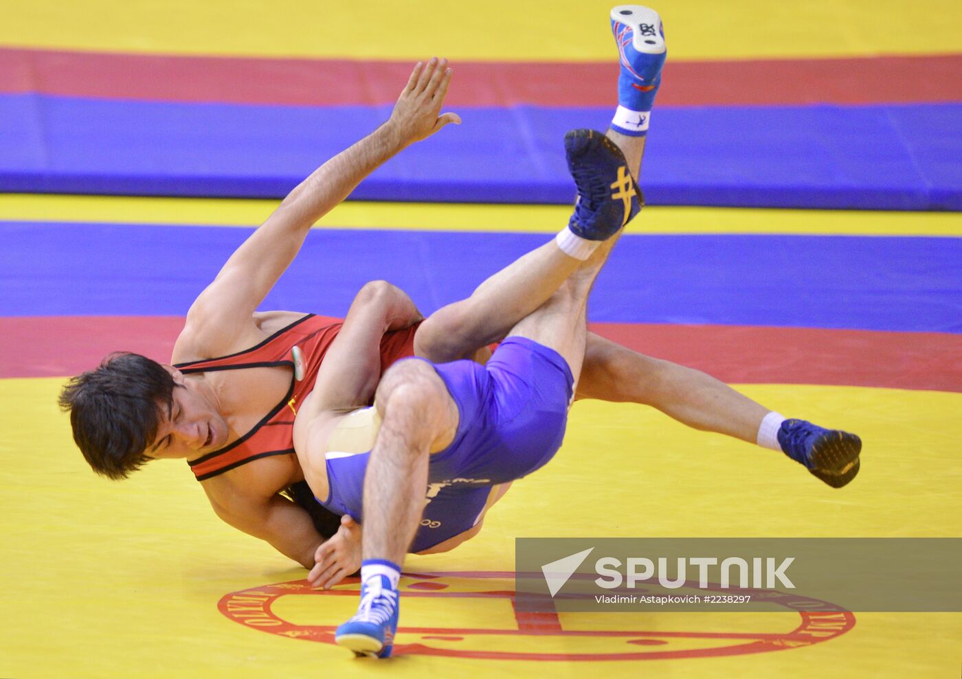 2013 Universiade. Day Seven. Freestyle wrestling