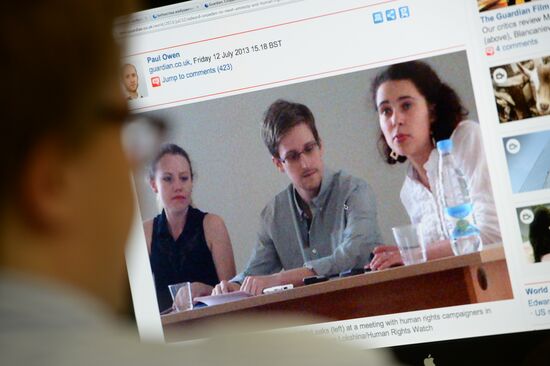 Snowden would like to stay in Russia