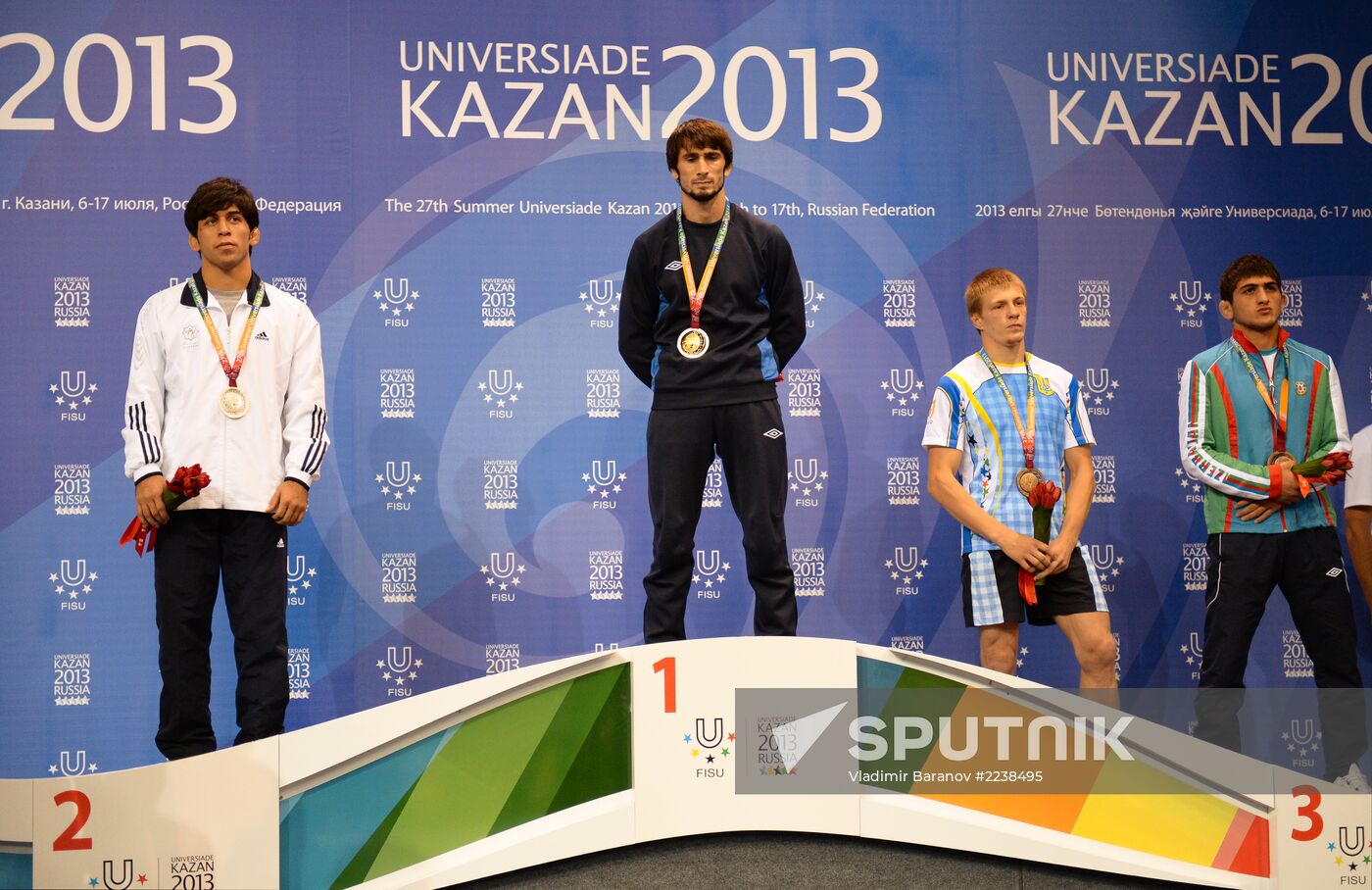 2013 Universiade. Day Seven. Freestyle wrestling